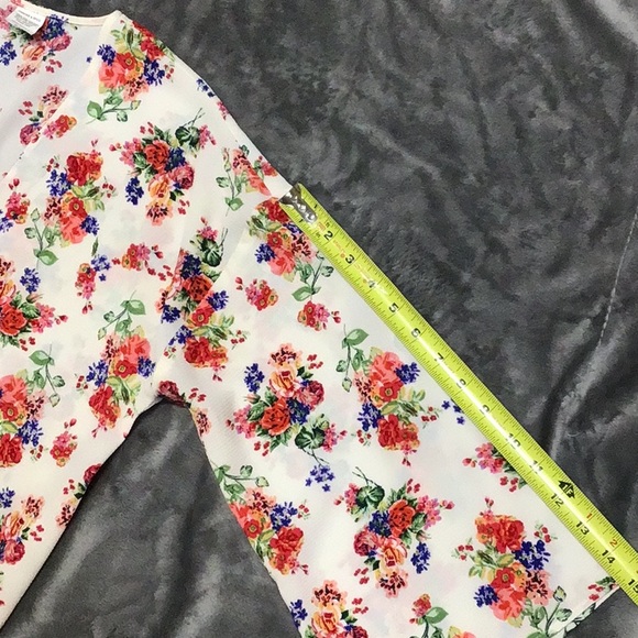 LOVELY RIBBONS & SPICE FLORAL KIMONA SM - Picture 5 of 9